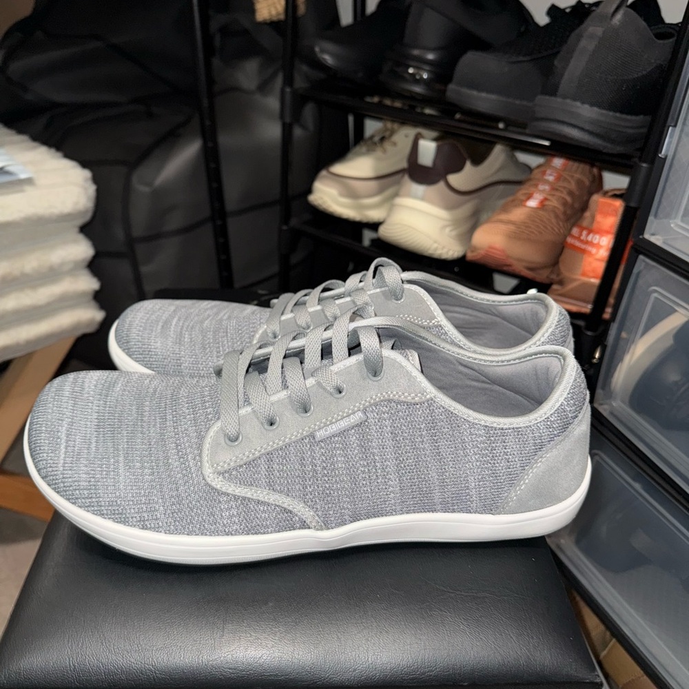 Gray Barefoot Sneakers for Men - Picture 4 of 6
